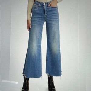 FRAME LE Palazzo Crop Jeans. Size 27